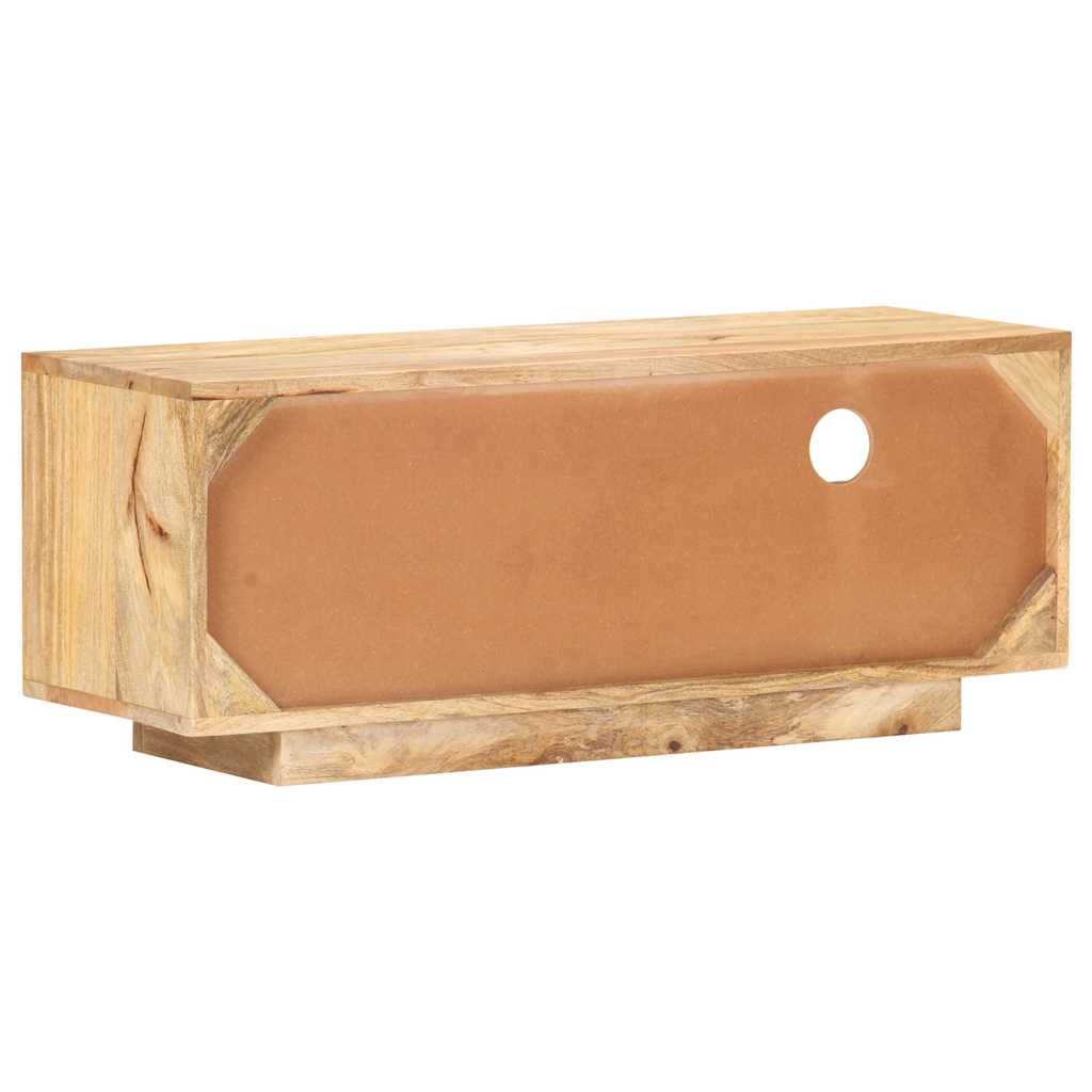 TV-Schrank 90x30x35 cm Mango Massivholz