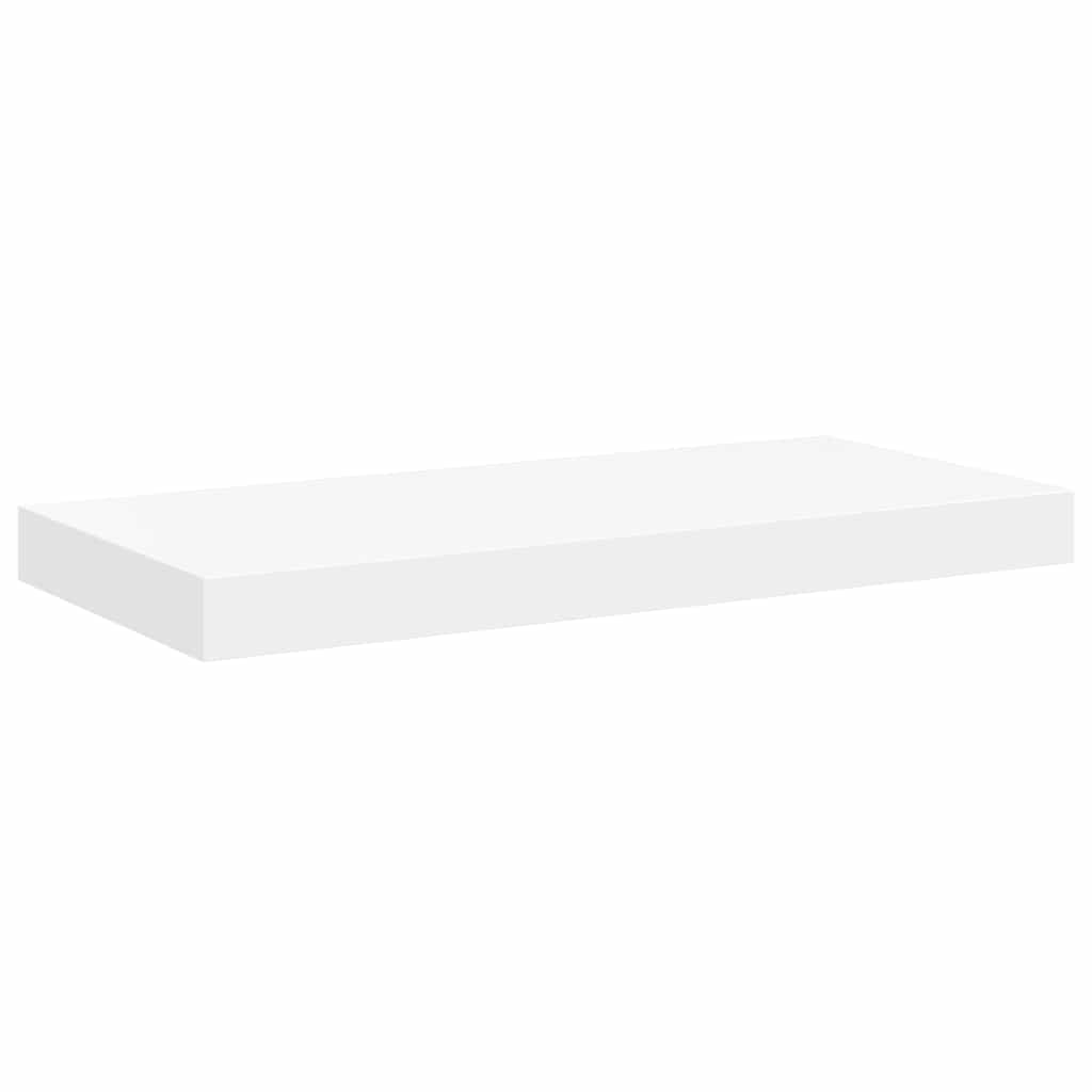 Schweberegal Weiß 50x23x3,8 cm MDF