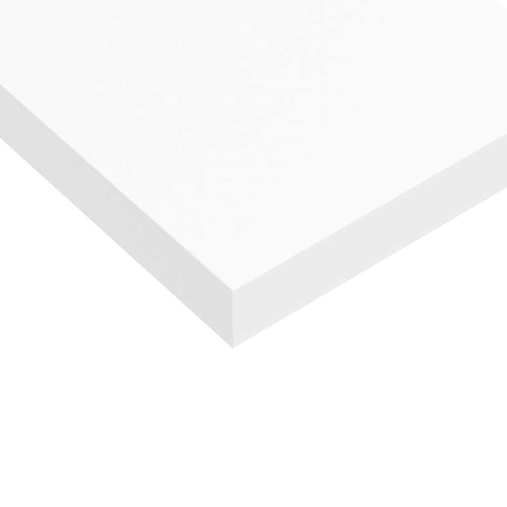 Schweberegal Weiß 60x23,5x3,8 cm MDF