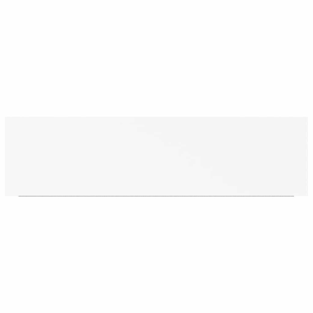 Schweberegale 4 Stk. Weiß 90x23,5x3,8 cm MDF