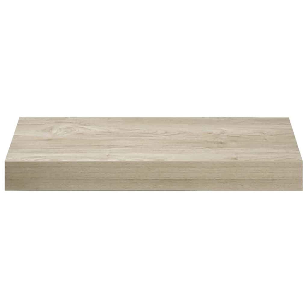 Schwebendes Wandregal Eichefarben 40x23x3,8 cm MDF