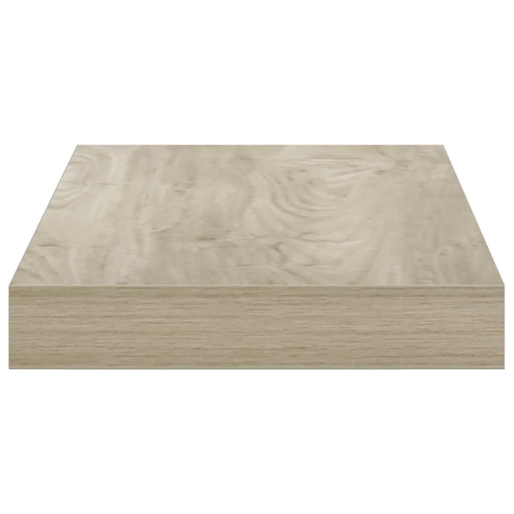 Schwebendes Wandregal Eichefarben 40x23x3,8 cm MDF