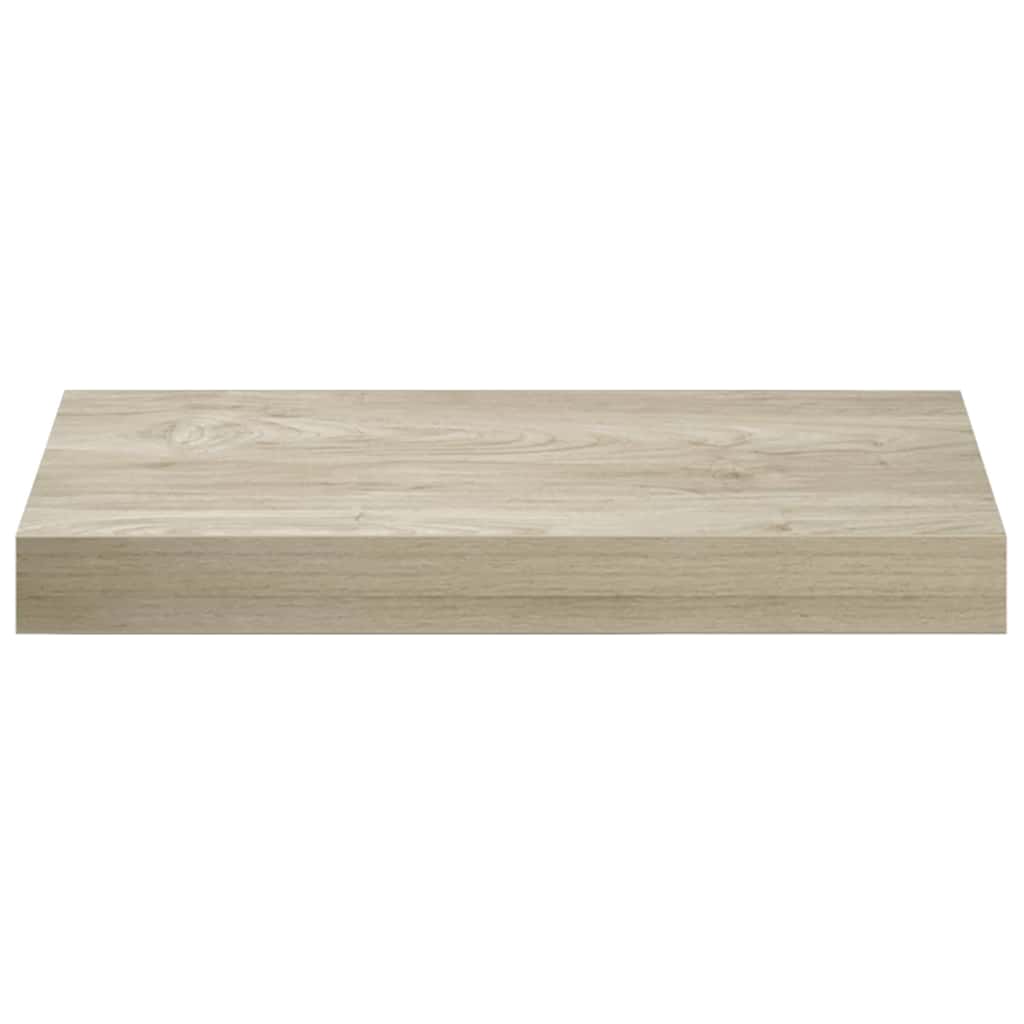 Schwebende Wandregale 4 Stk. Eichefarben 40x23x3,8cm MDF