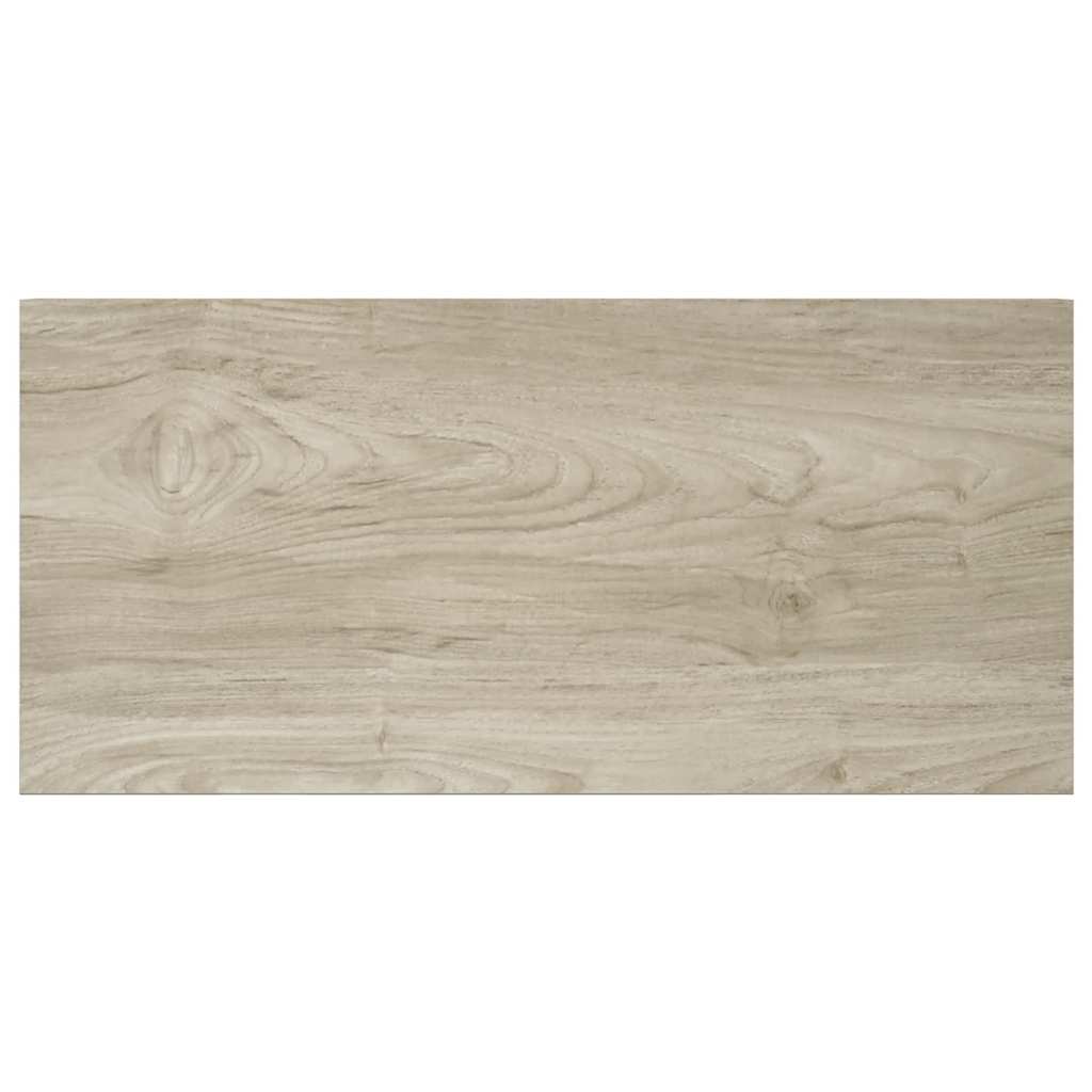 Schwebende Wandregale 2 Stk. Eichefarben 50x23x3,8cm MDF