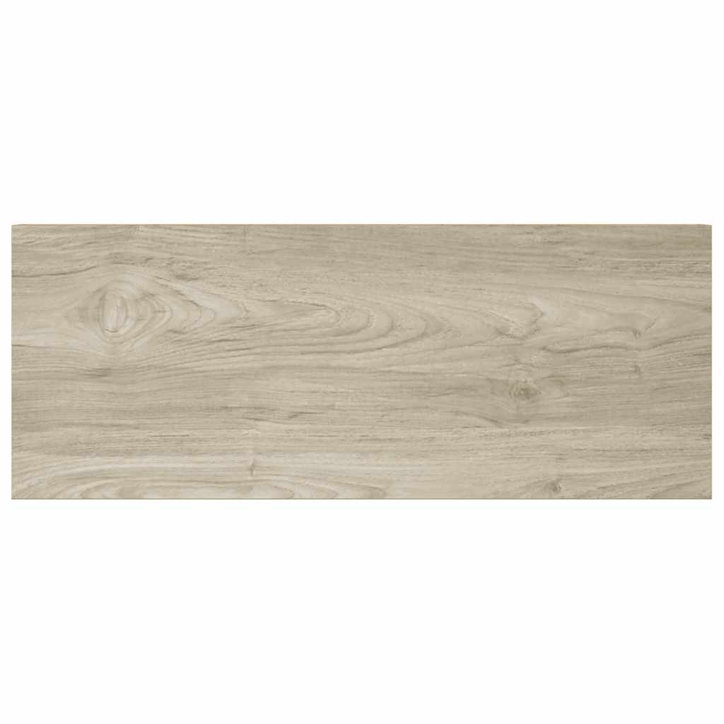 Schwebende Wandregale 4 Stk. Eichefarben 60x23,5x3,8cm MDF