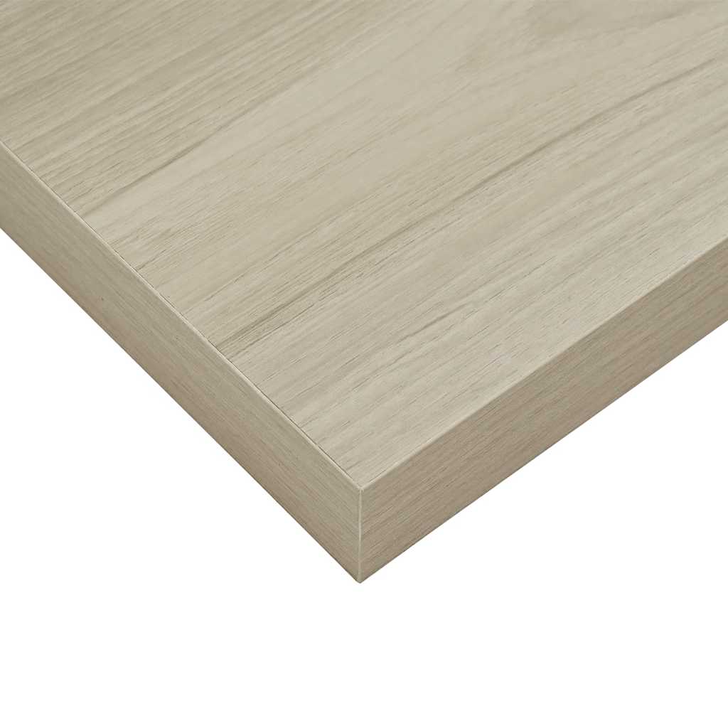 Schweberegal Eiche-Optik 80x23,5x3,8 cm MDF