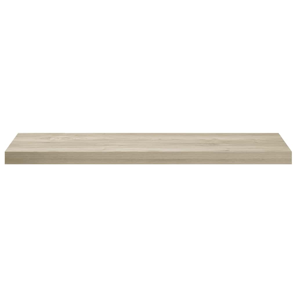 Schweberegal Eichen-Optik 90x23,5x3,8 cm MDF