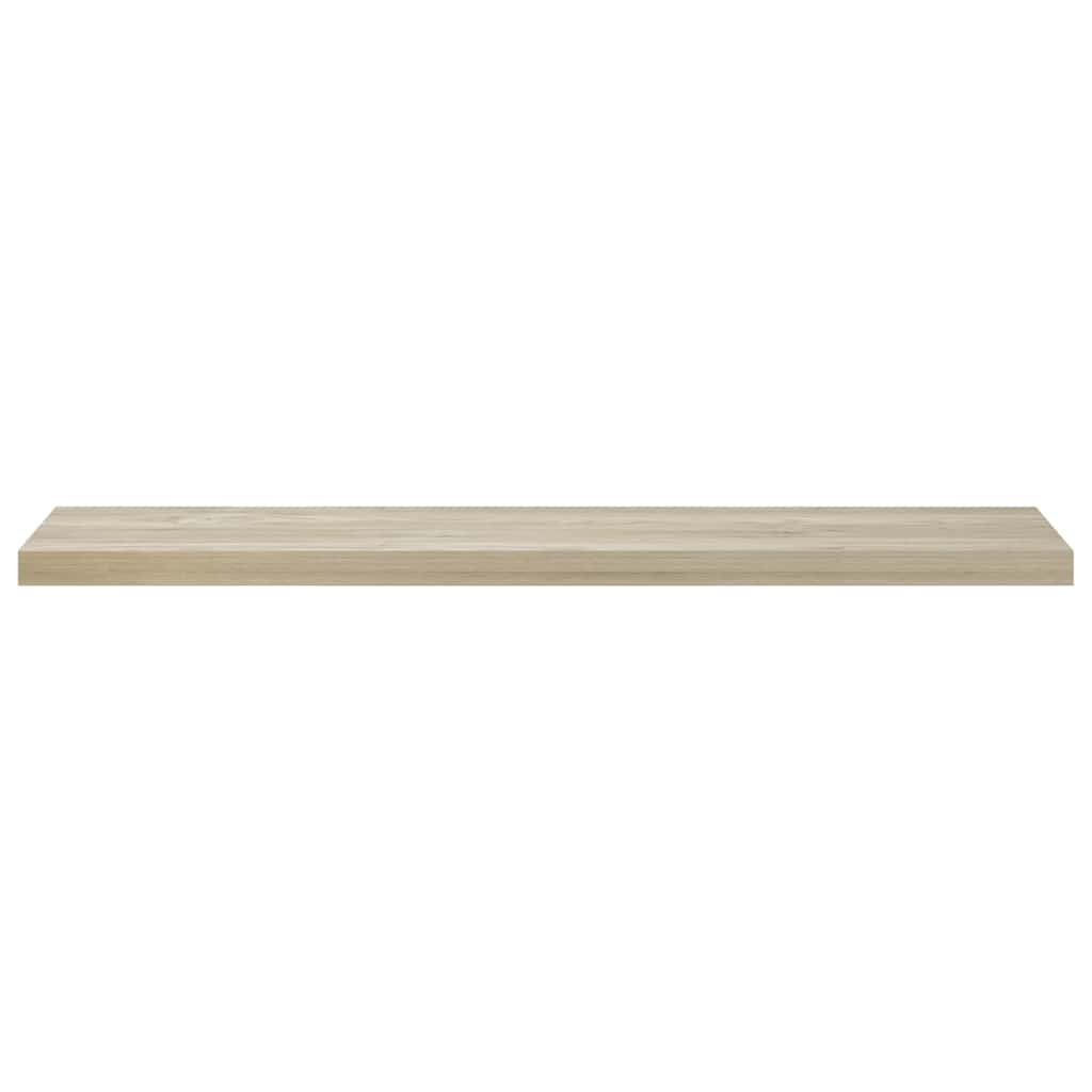 Schweberegal Eichen-Optik 120x23,5x3,8 cm MDF