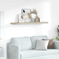 Schweberegal Eichen-Optik 120x23,5x3,8 cm MDF