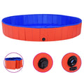 Hundepool Faltbar Rot 200x30 cm PVC