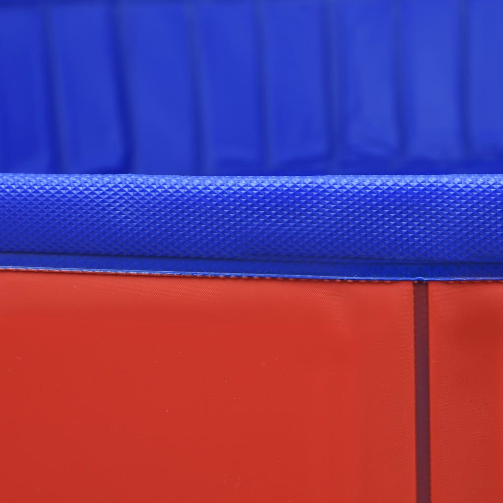 Hundepool Faltbar Rot 200x30 cm PVC