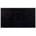Glaskeramik-Kochfeld mit 5 Platten Touch Control 77 cm 8500 W
