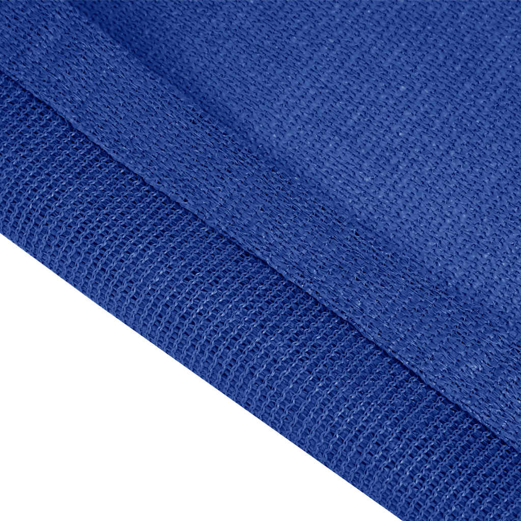 Zeltteppich 200x400 cm Blau HDPE