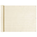 Balkon Sichtschutz Creme 90x400 cm HDPE