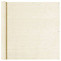 Balkon Sichtschutz Creme 120x600 cm HDPE