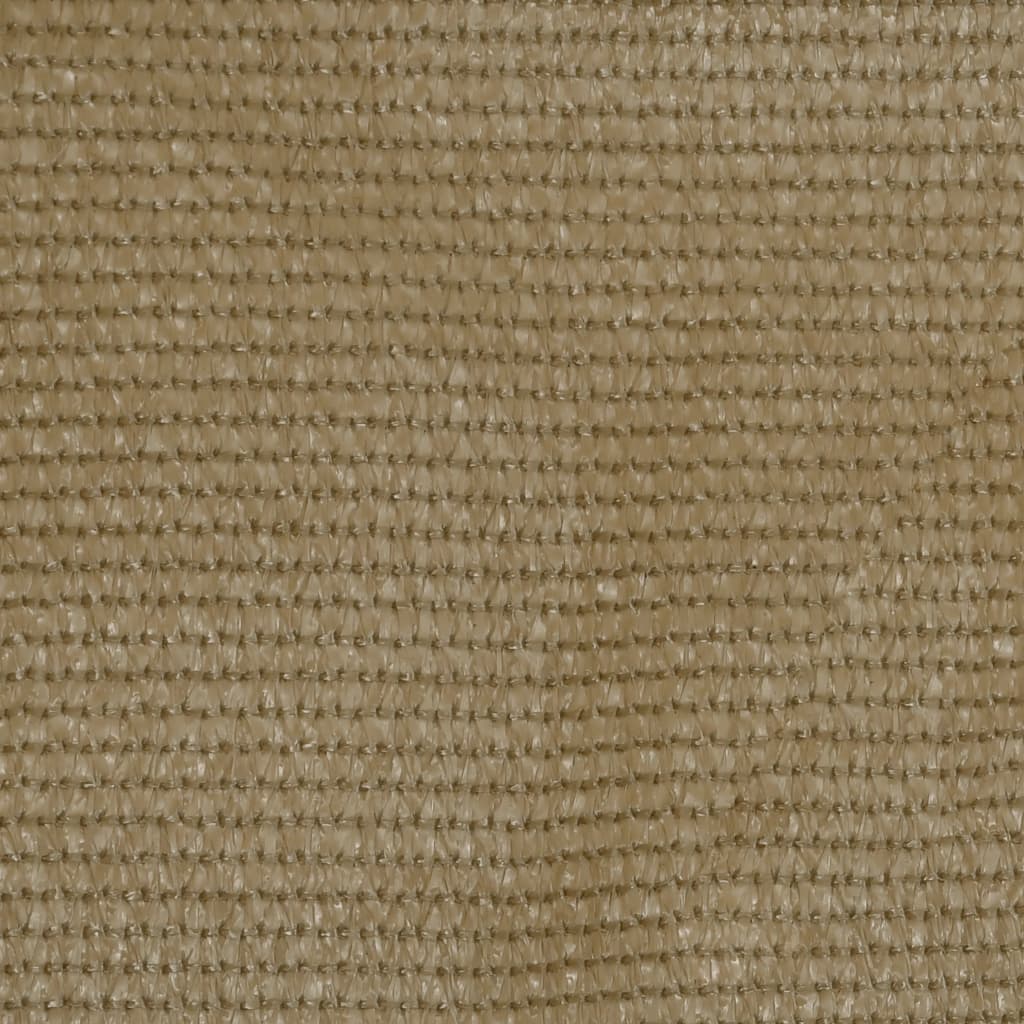 Balkon-Sichtschutz Taupe 90x600 cm HDPE