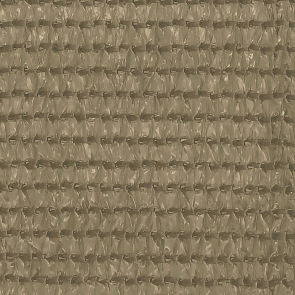 Balkon-Sichtschutz Taupe 120x600 cm HDPE