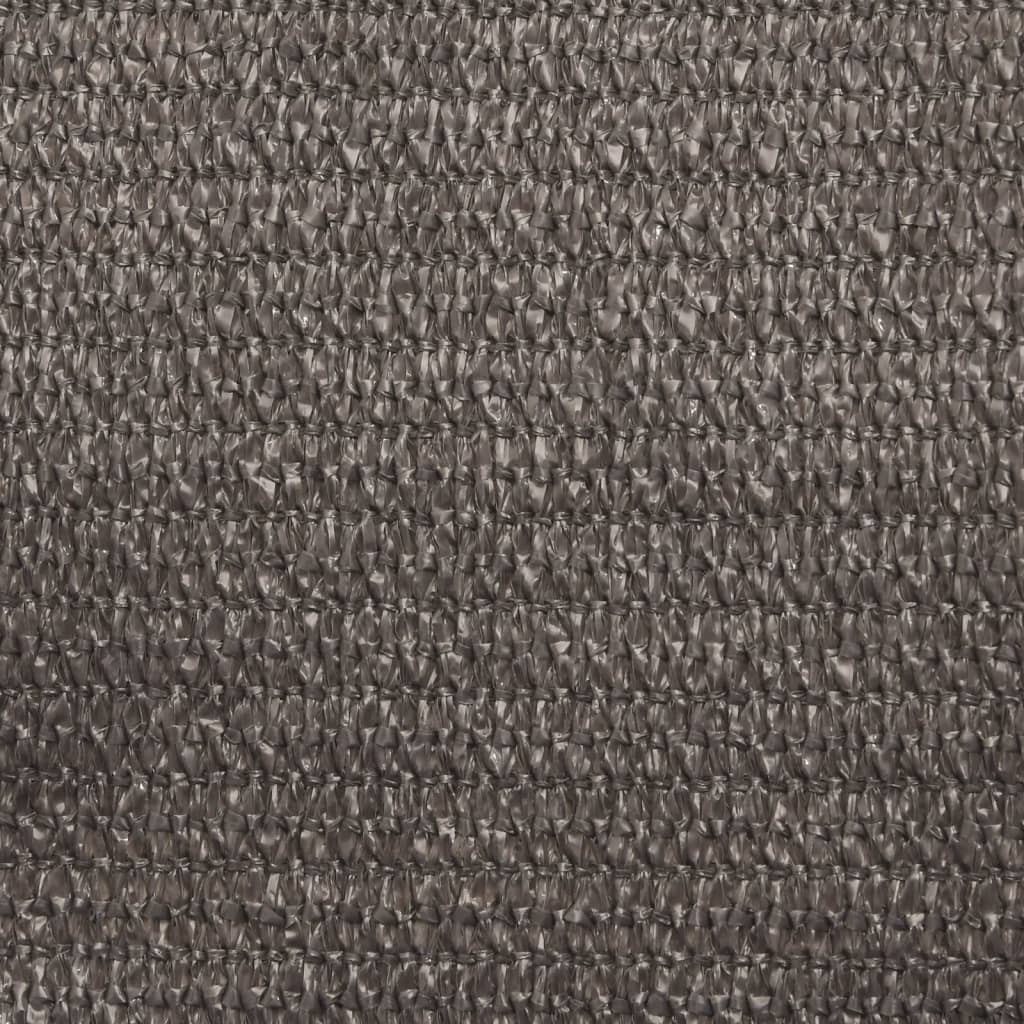 Sonnensegel 160 g/m² Anthrazit 2,5x4 m HDPE