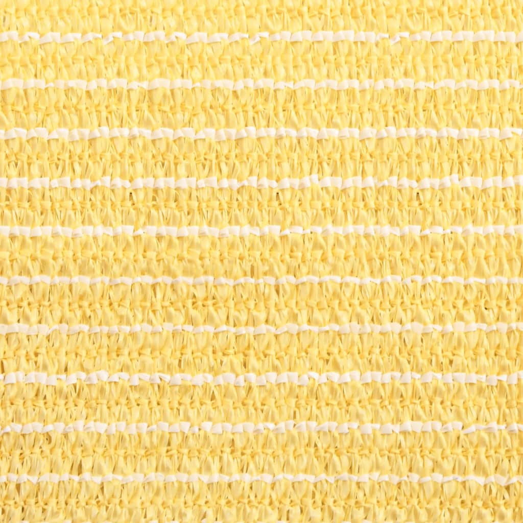 Sonnensegel 160 g/m² Beige 3x4x4 m HDPE