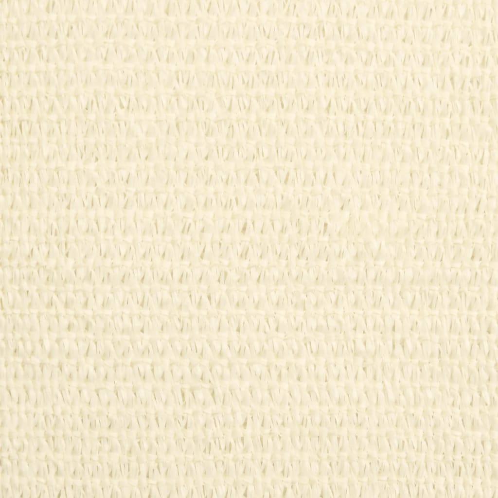 Sonnensegel 160 g/m² Creme 7x7 m HDPE