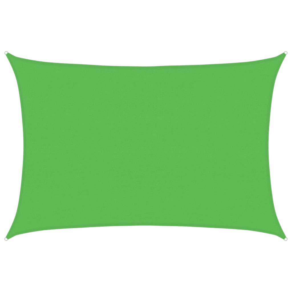 Sonnensegel 160 g/m² Hellgrün 4x5 m HDPE