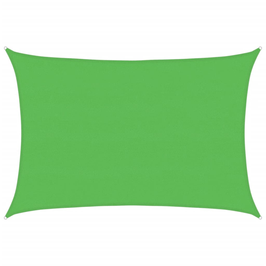 Sonnensegel 160 g/m² Hellgrün 5x6 m HDPE