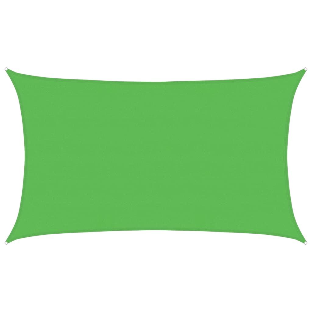 Sonnensegel 160 g/m² Hellgrün 5x8 m HDPE