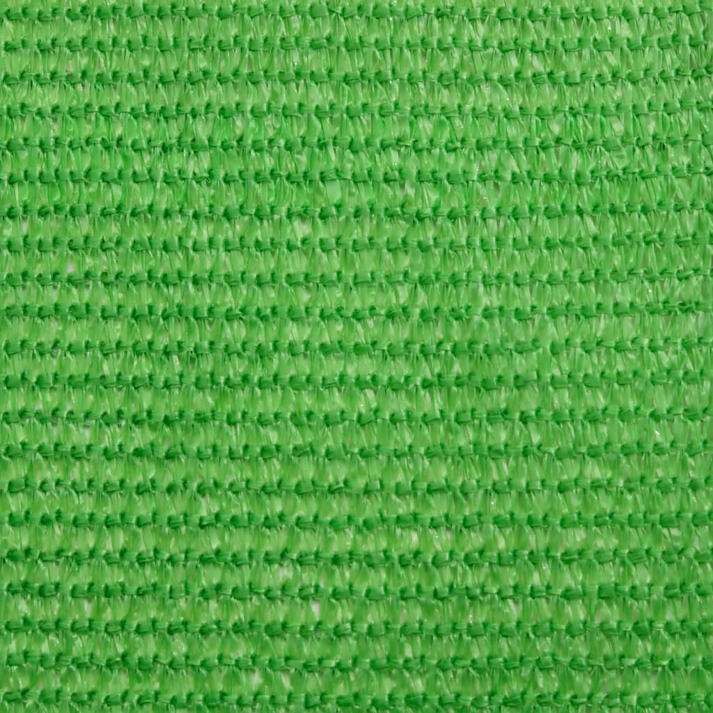 Sonnensegel 160 g/m² Hellgrün 3x4x5 m HDPE