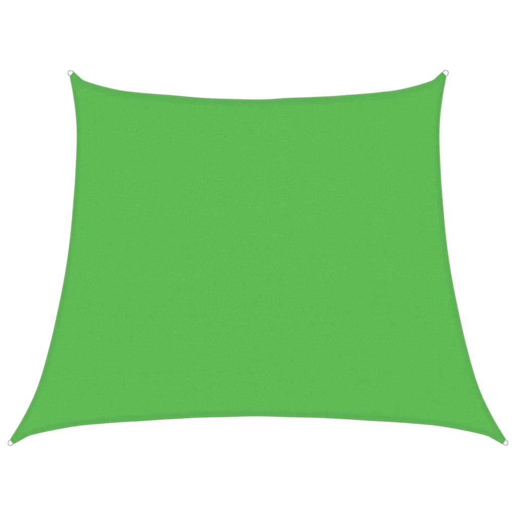 Sonnensegel 160 g/m² Hellgrün 3/4x3 m HDPE