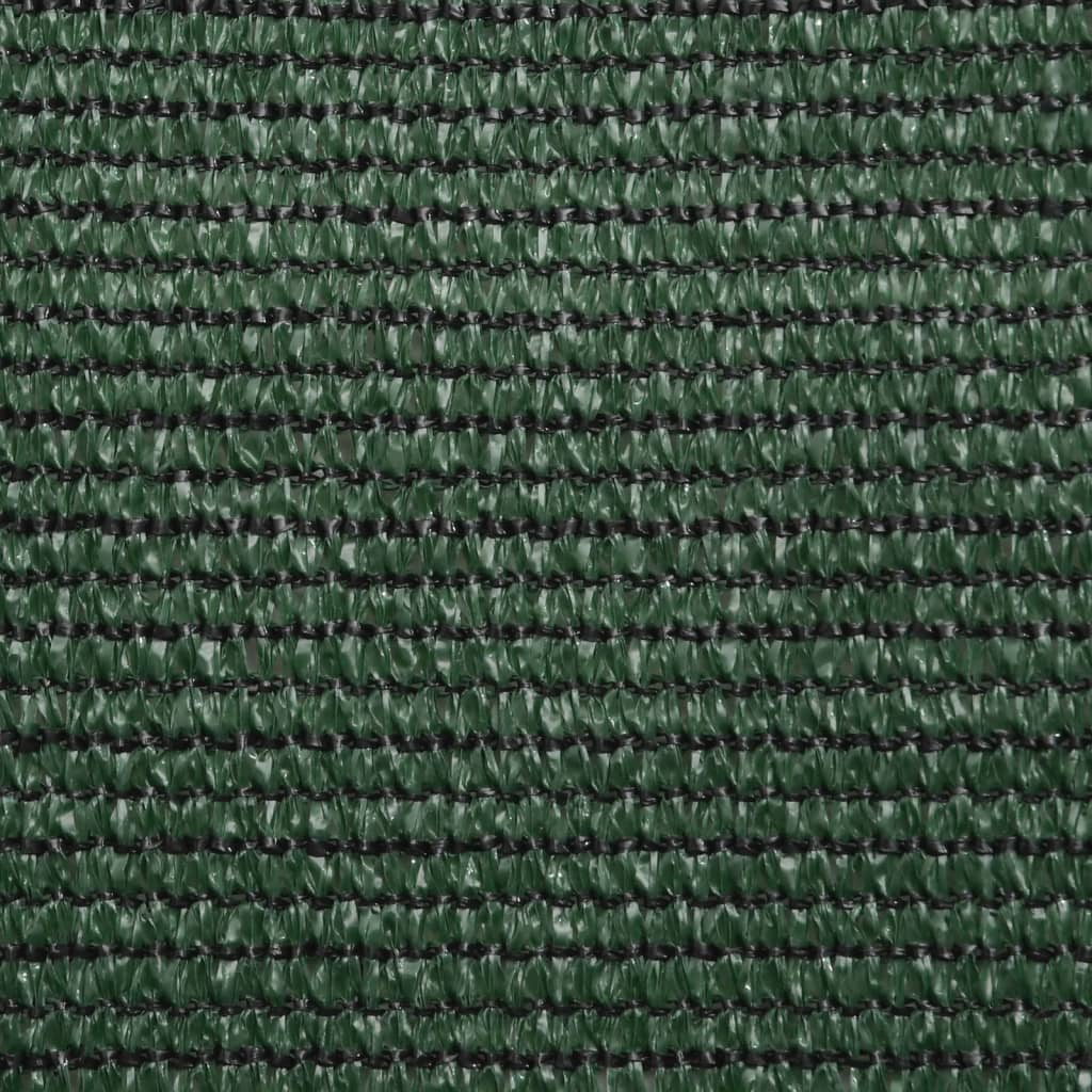 Sonnensegel 160 g/m² Dunkelgrün 3x4 m HDPE