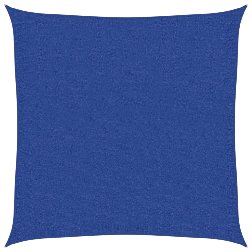 Sonnensegel 160 g/m² Quadratisch Blau 3x3 m HDPE