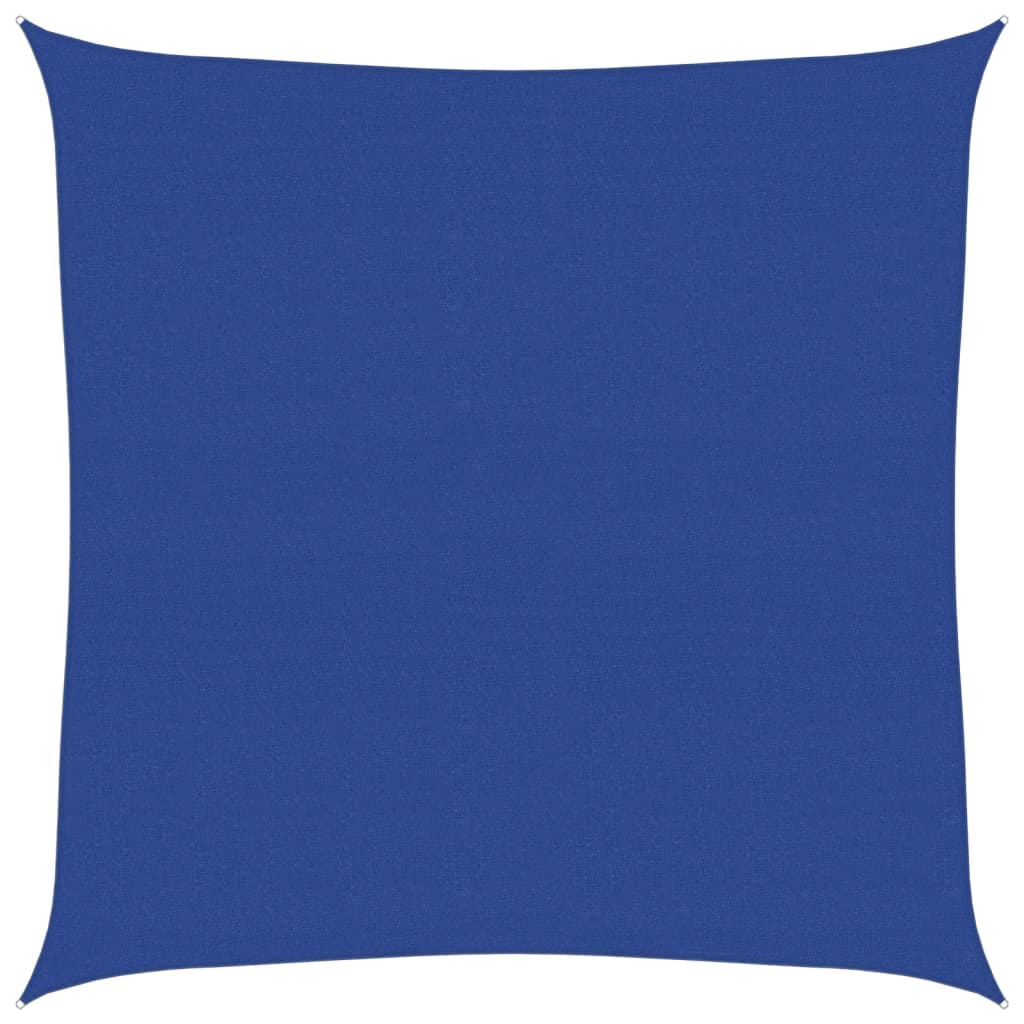 Sonnensegel 160 g/m² Quadratisch Blau 6x6 m HDPE