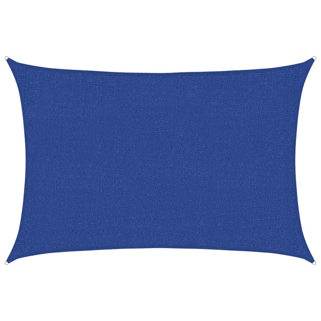Sonnensegel 160 g/m² Blau 2x2,5 m HDPE
