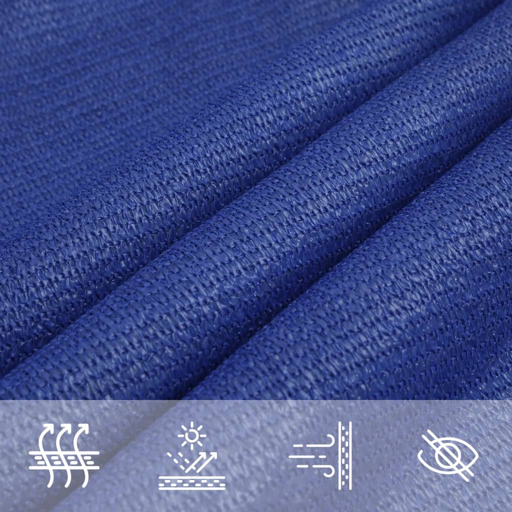 Sonnensegel 160 g/m² Blau 2x3 m HDPE