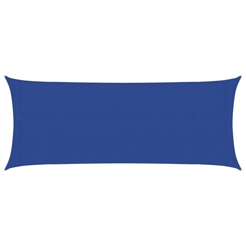 Sonnensegel 160 g/m² Blau 2x5 m HDPE
