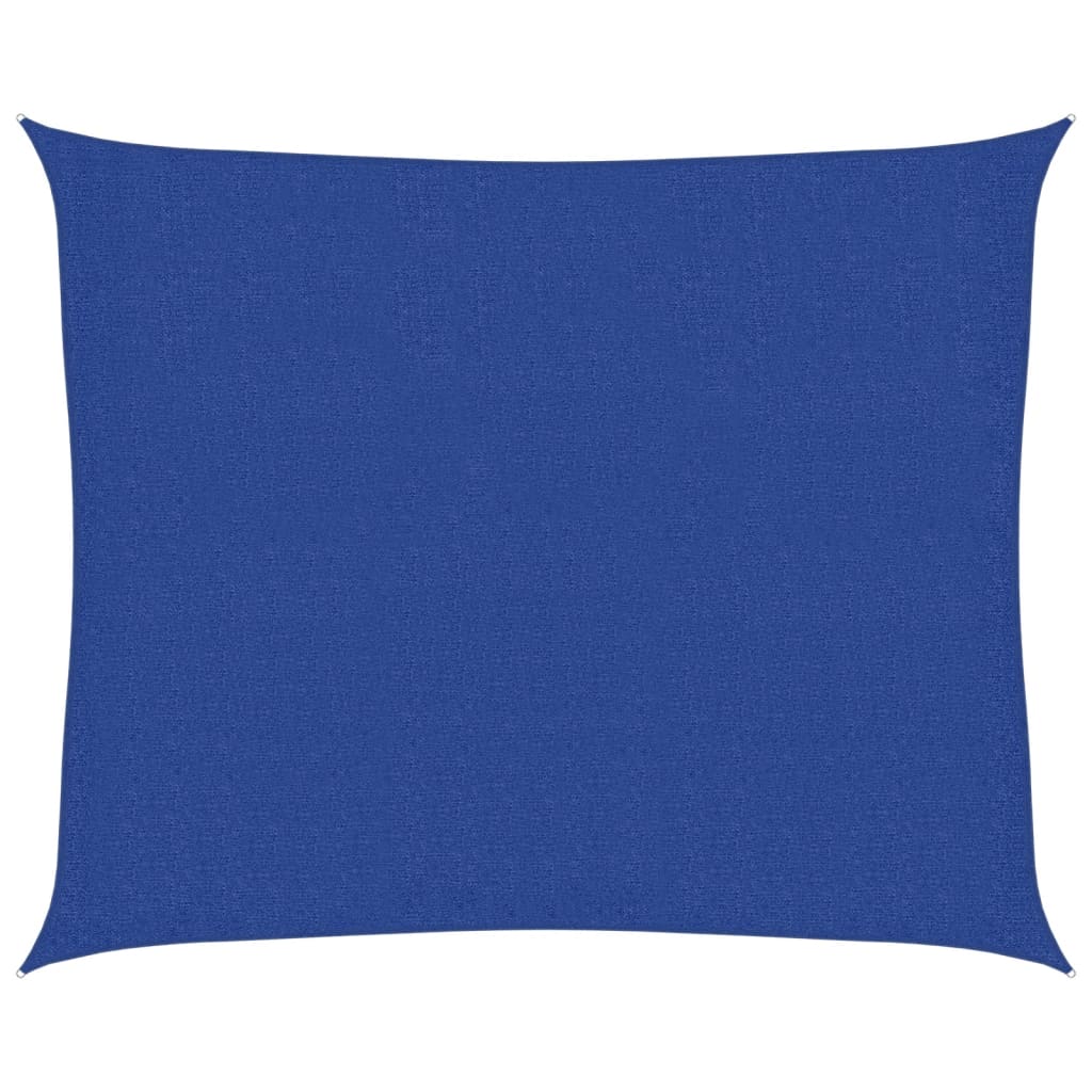 Sonnensegel 160 g/m² Blau 2,5x3 m HDPE