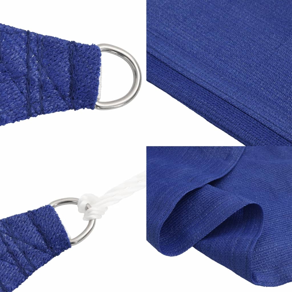 Sonnensegel 160 g/m² Blau 2,5x4,5 m HDPE