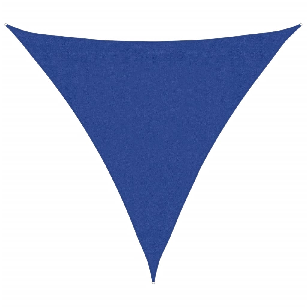 Sonnensegel 160 g/m² Blau 3x3x3 m HDPE