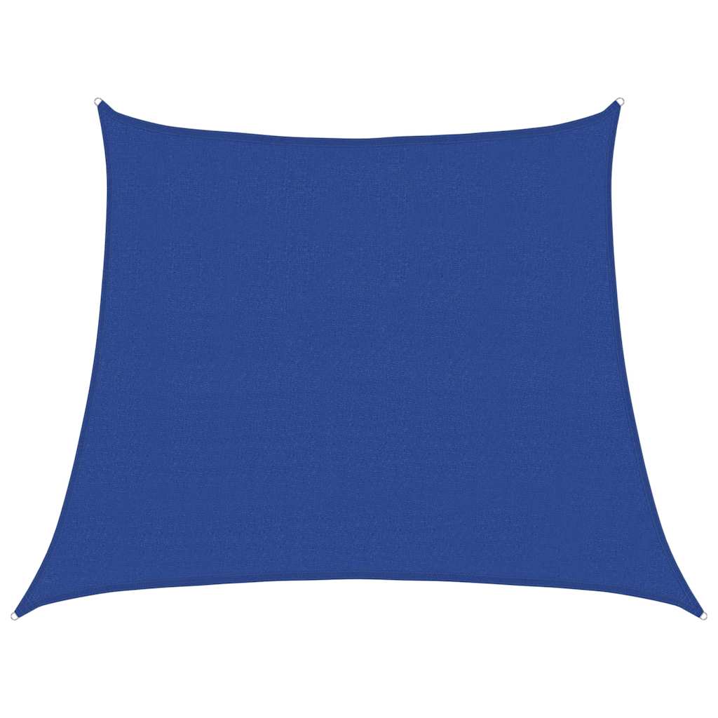Sonnensegel 160 g/m² Trapezform Blau 3/4x3 m HDPE