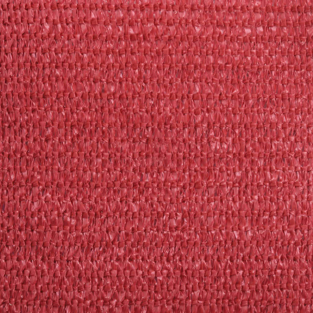 Sonnensegel 160 g/m² Rot 3x3x3 m HDPE