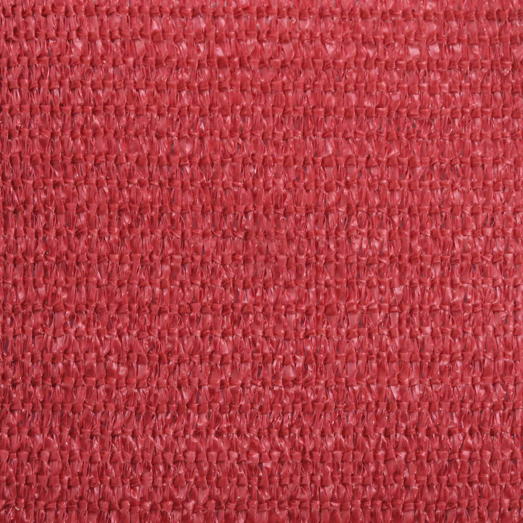 Sonnensegel 160 g/m² Rot 5x5x5 m HDPE