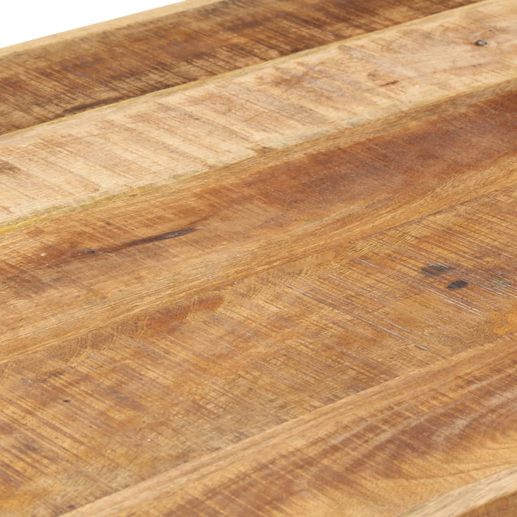 Esstisch 160x80x75 cm Raues Mango-Massivholz