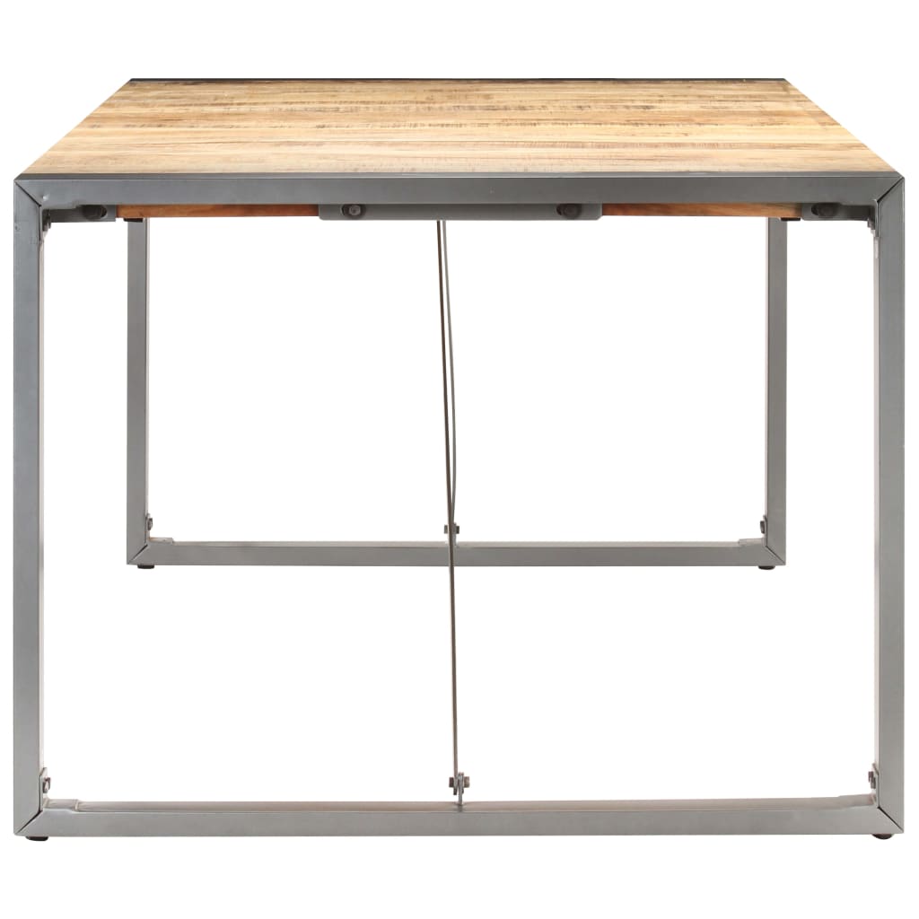 Esstisch 180x90x75 cm Raues Mango-Massivholz