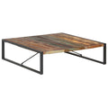 Couchtisch 140x140x40 cm Recyceltes Massivholz