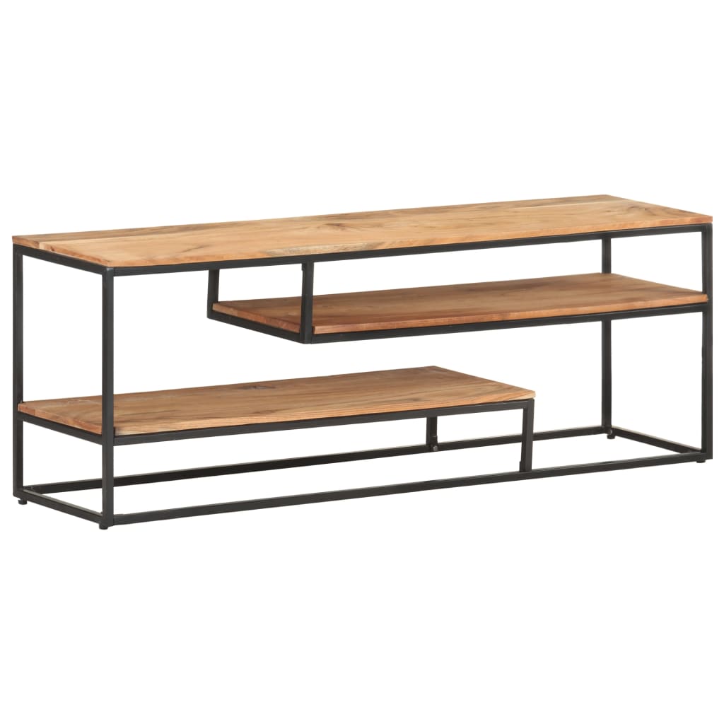 TV-Schrank 130x30x45 cm Akazie Massivholz