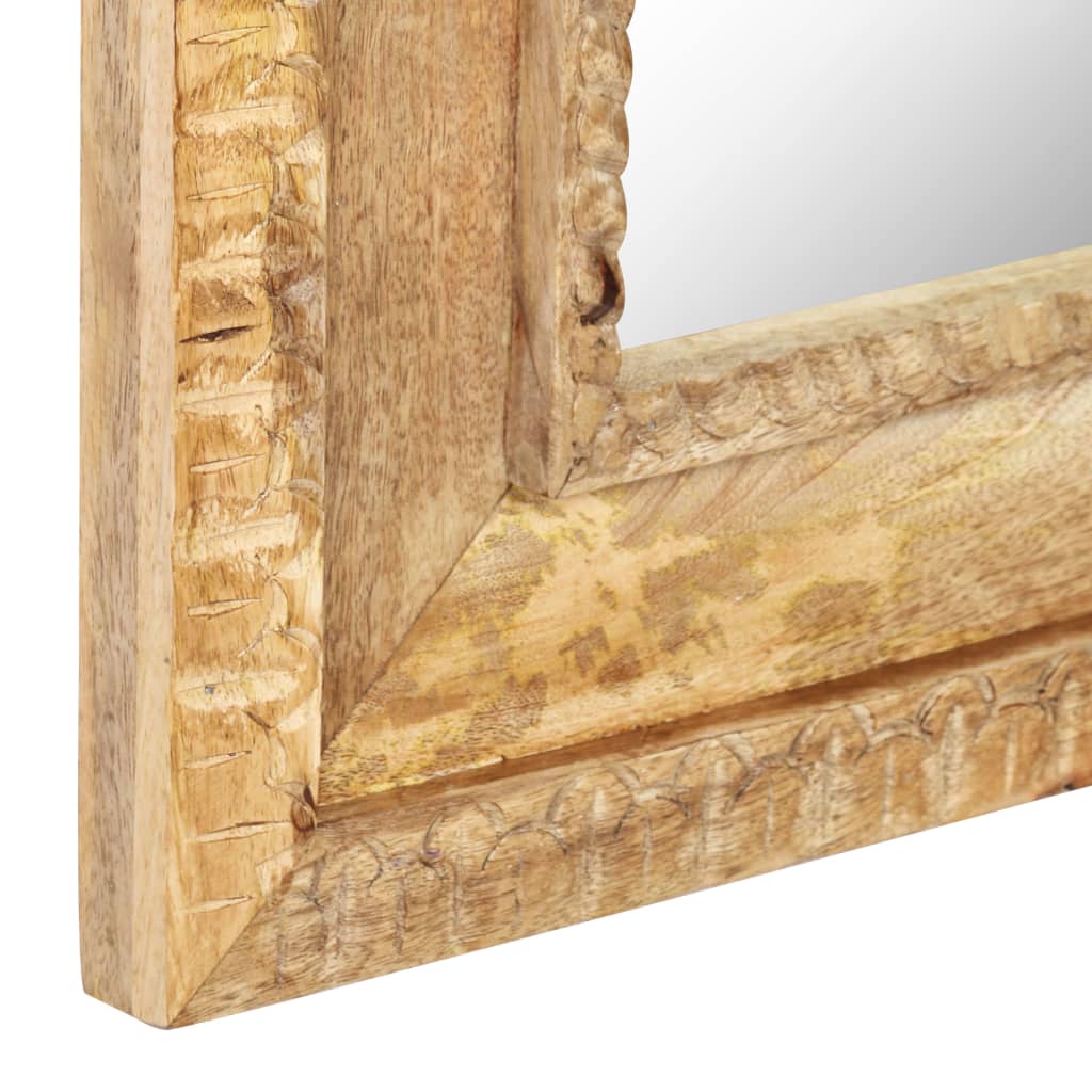 Spiegel 50x3x110 cm Massivholz Mango