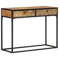 Konsolentisch 100x35x75 cm Mango Massivholz