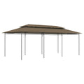 Pavillon 600x298x270 cm Taupe 180 g/m²