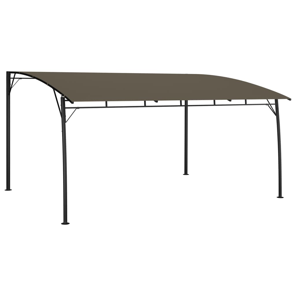 Sonnenschutzmarkisen 4 x 3 x 2,55 m Taupe