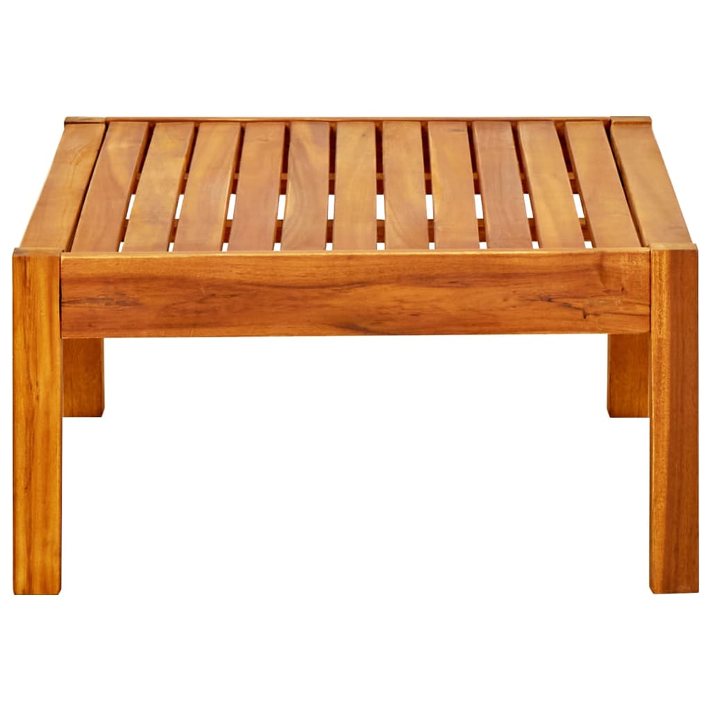 Gartentisch 85x57x29 cm Massivholz Akazie